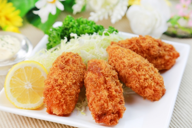 大戸屋で期間限定「大粒牡蠣フライ6個」と「なめこ汁」を食べてきました！