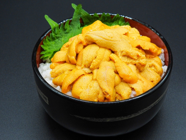 なか卯で「うに丼」を食べてきました！