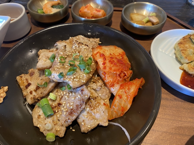 松屋で期間限定「サムギョプサル風極厚豚カルビ焼肉定食」を食べてきました！